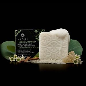 Viori Hidden Waterfall Body Wash Bar Rice Water Formula Musk Scent New